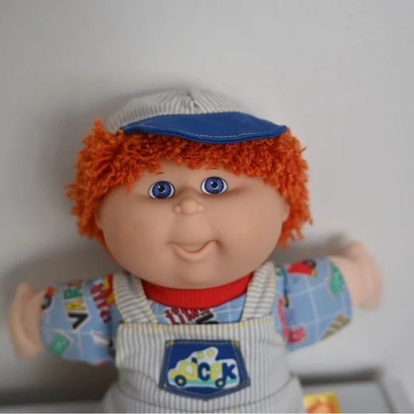 Vintage Cabbage Patch Kid 1990 First Edition Ruff’ N’ Tuff Red Head Hasbro CPK - Picture 14 of 16